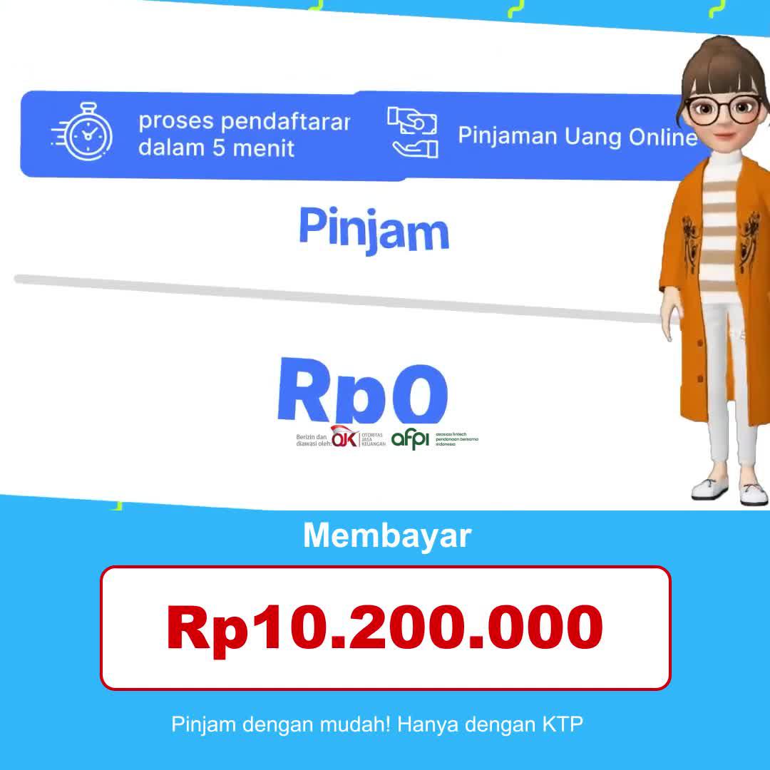 Dapatkan pinjaman hingga Rp10 juta