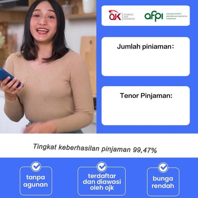 Dapatkan pinjaman hingga Rp10 juta