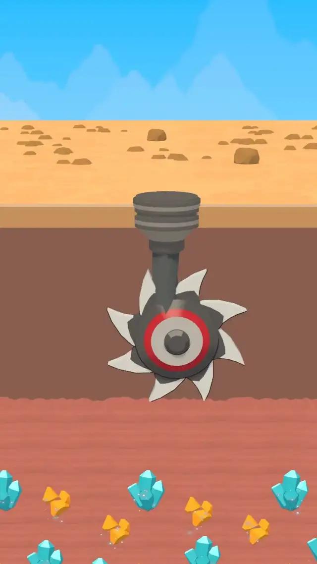 Dig deep, collect valuable resources, and upgrade in Drill&Collect! Unleash your mining skills!