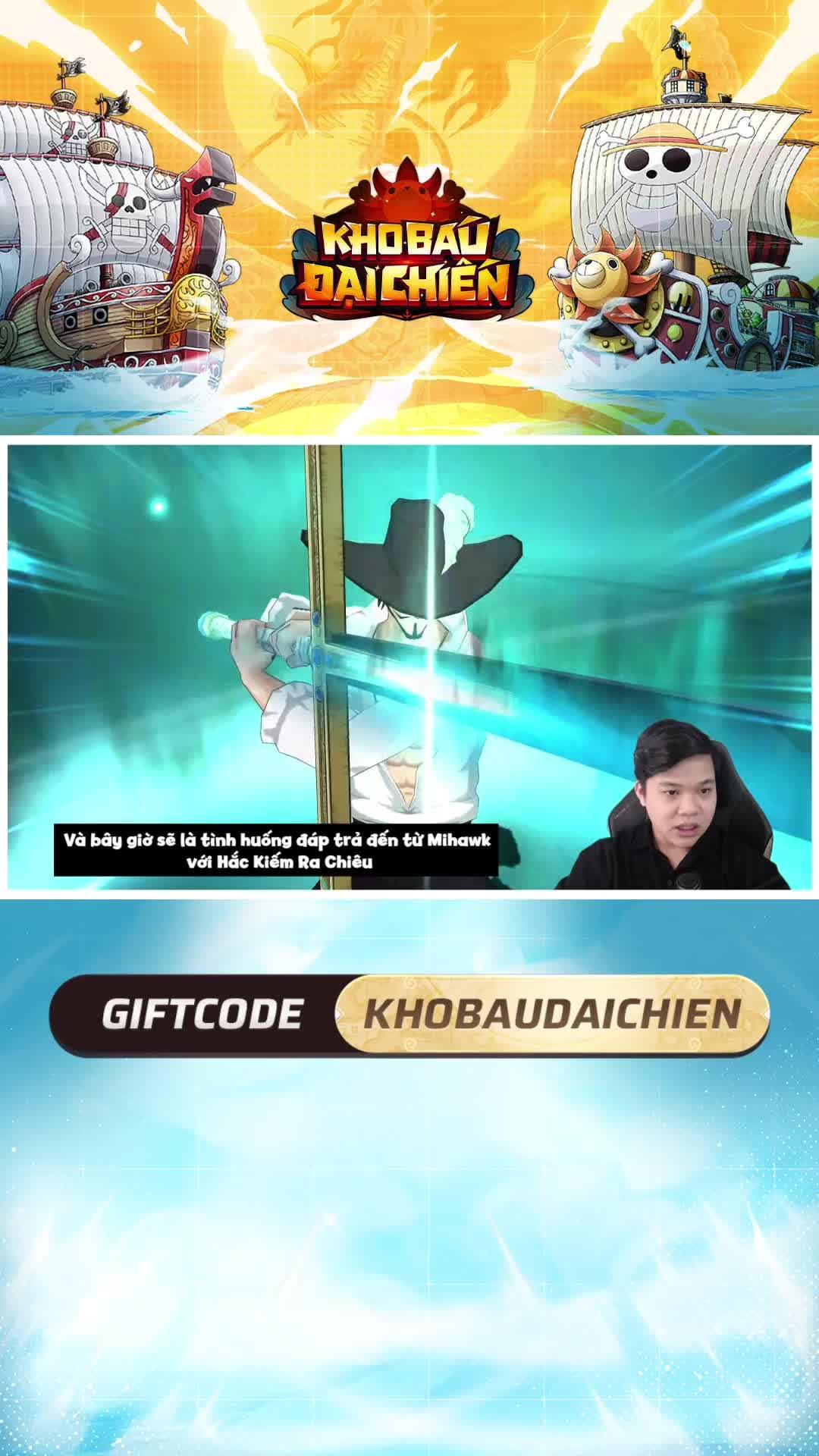 Căng đét luôn 😎😎 #khobaudaichien #onepiece #onepiece3D #sapramat #gamemobile #mihawk #xuhuong