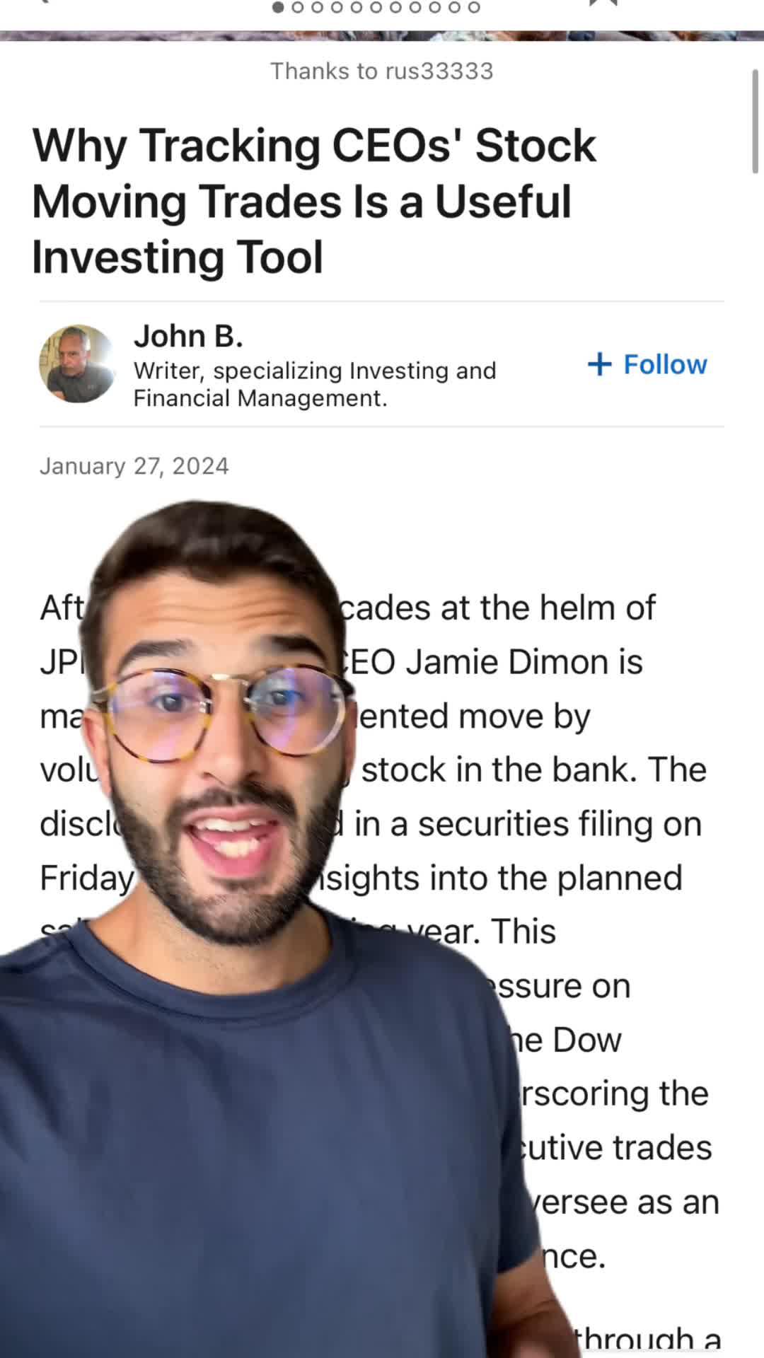 Get alerts when top CEOs trades their company stock. Check out Parrot Finance!