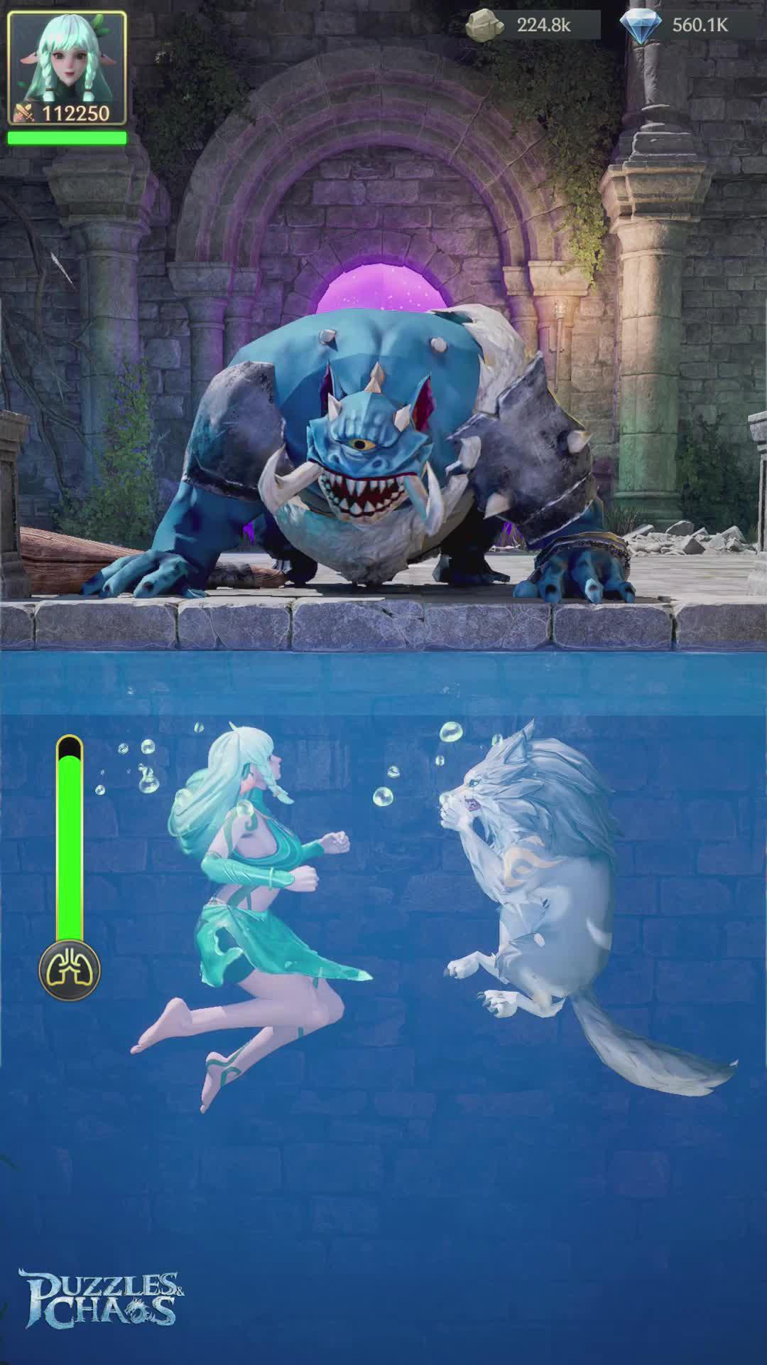 Match-3 to cast magic spells and save the world!