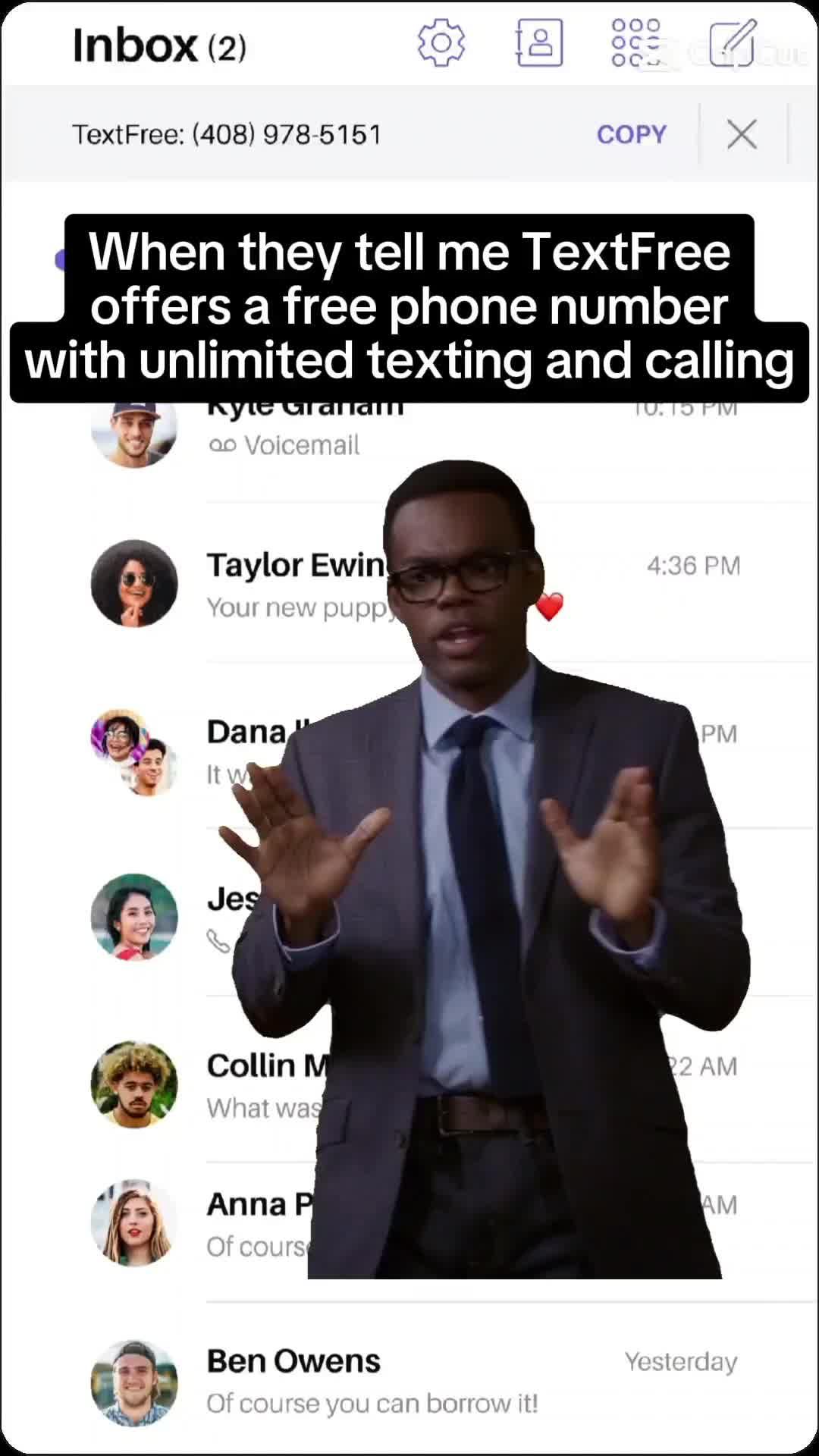 Get Your Free Number Today!