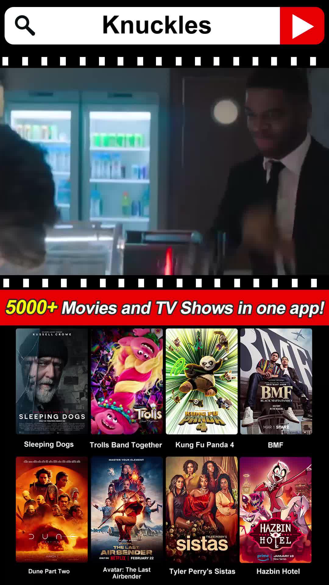 Download for free this powerful movie app