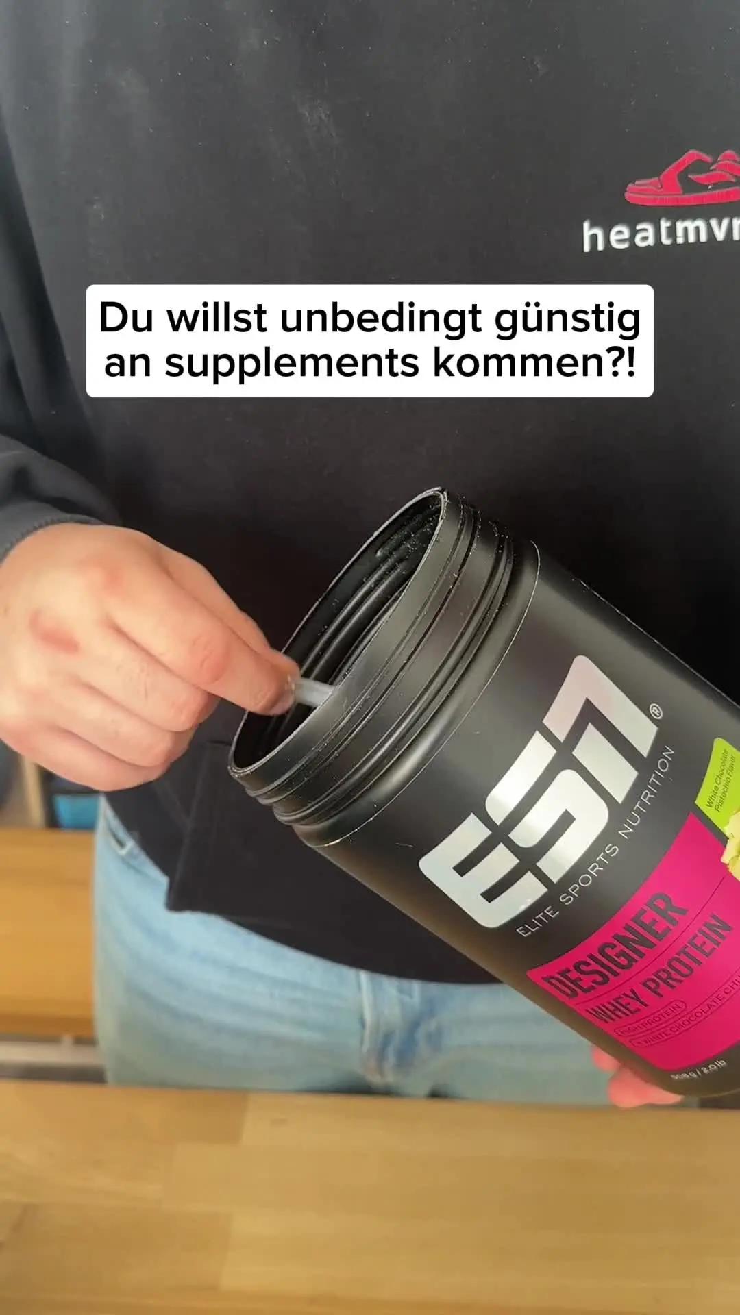 Supplements müssen nicht teuer sein 🤝🏼📲