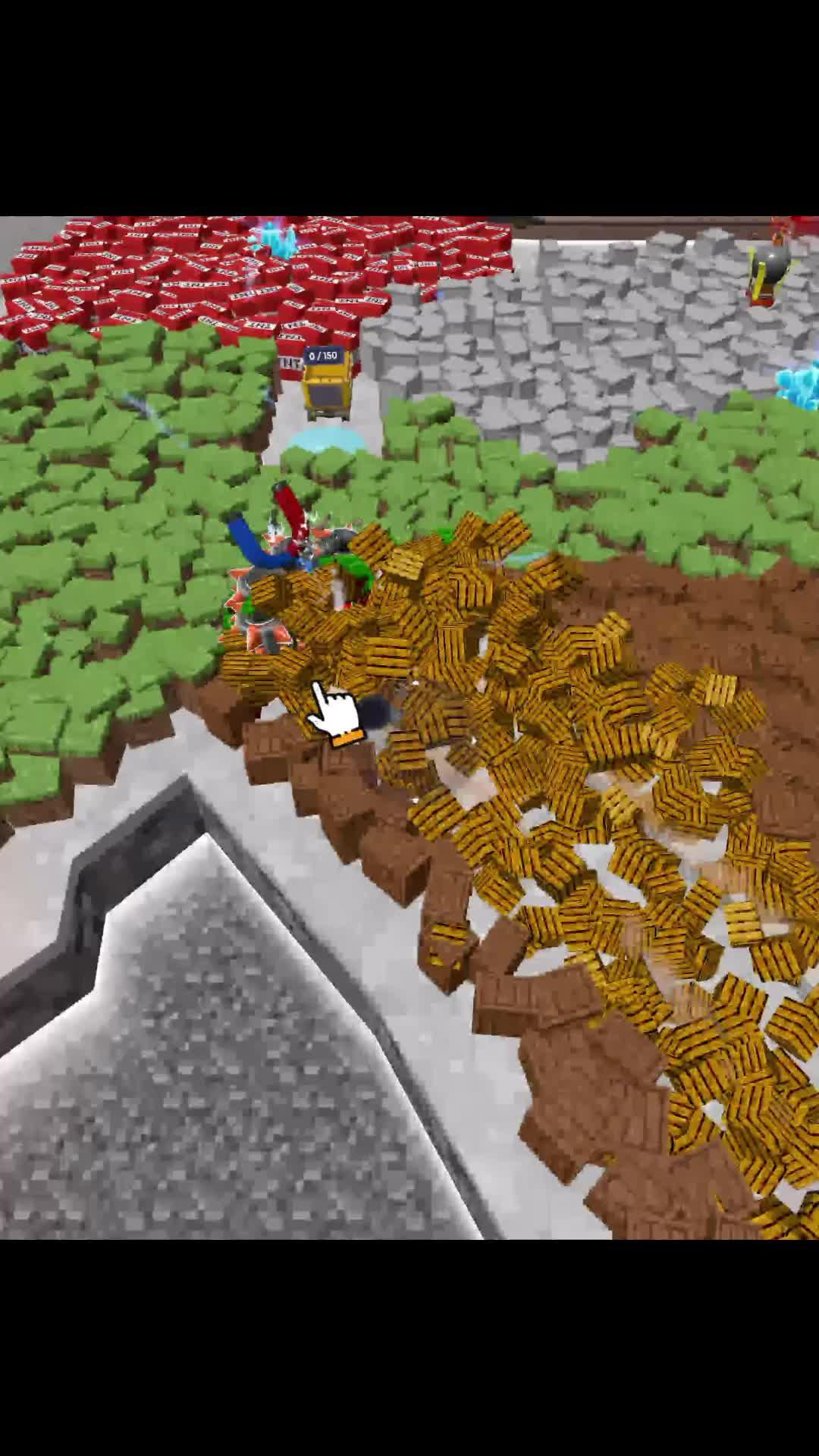 Perfect ASMR BlockCraft Smash Game !!