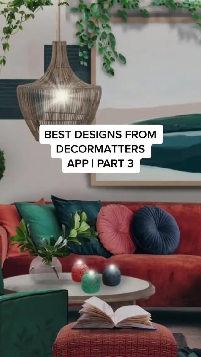 Design your dream home- Link in bio 😉💖 #decormatters #decormattersapp #interiordesign #tipsandtricks #bestdesigns #homedecor #interiordecor #inspo