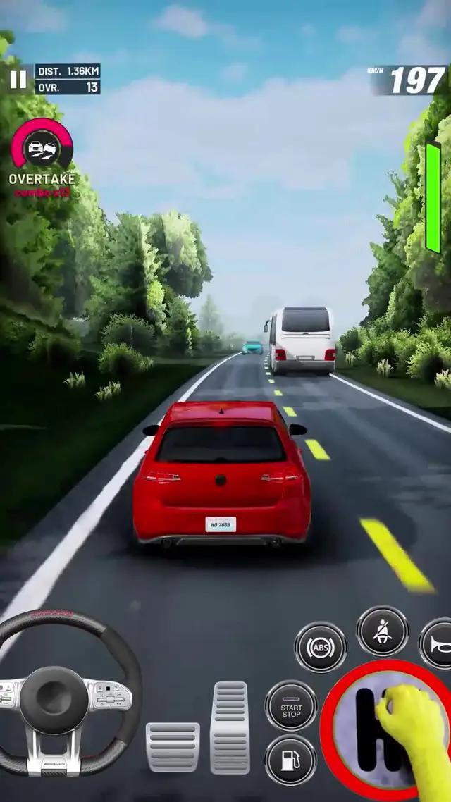 Nothing is better than overtake in the highway!