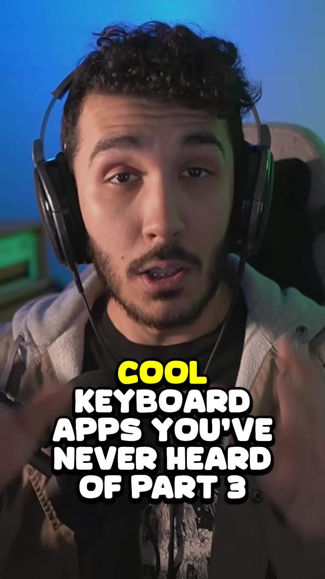 Enjoy a fully customizable keyboard