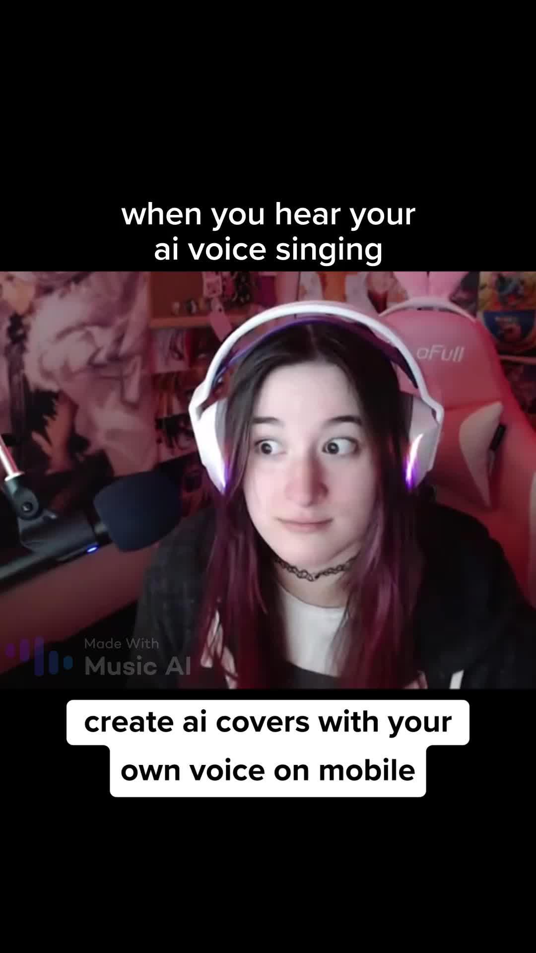Create AI covers with your own voice on mobile