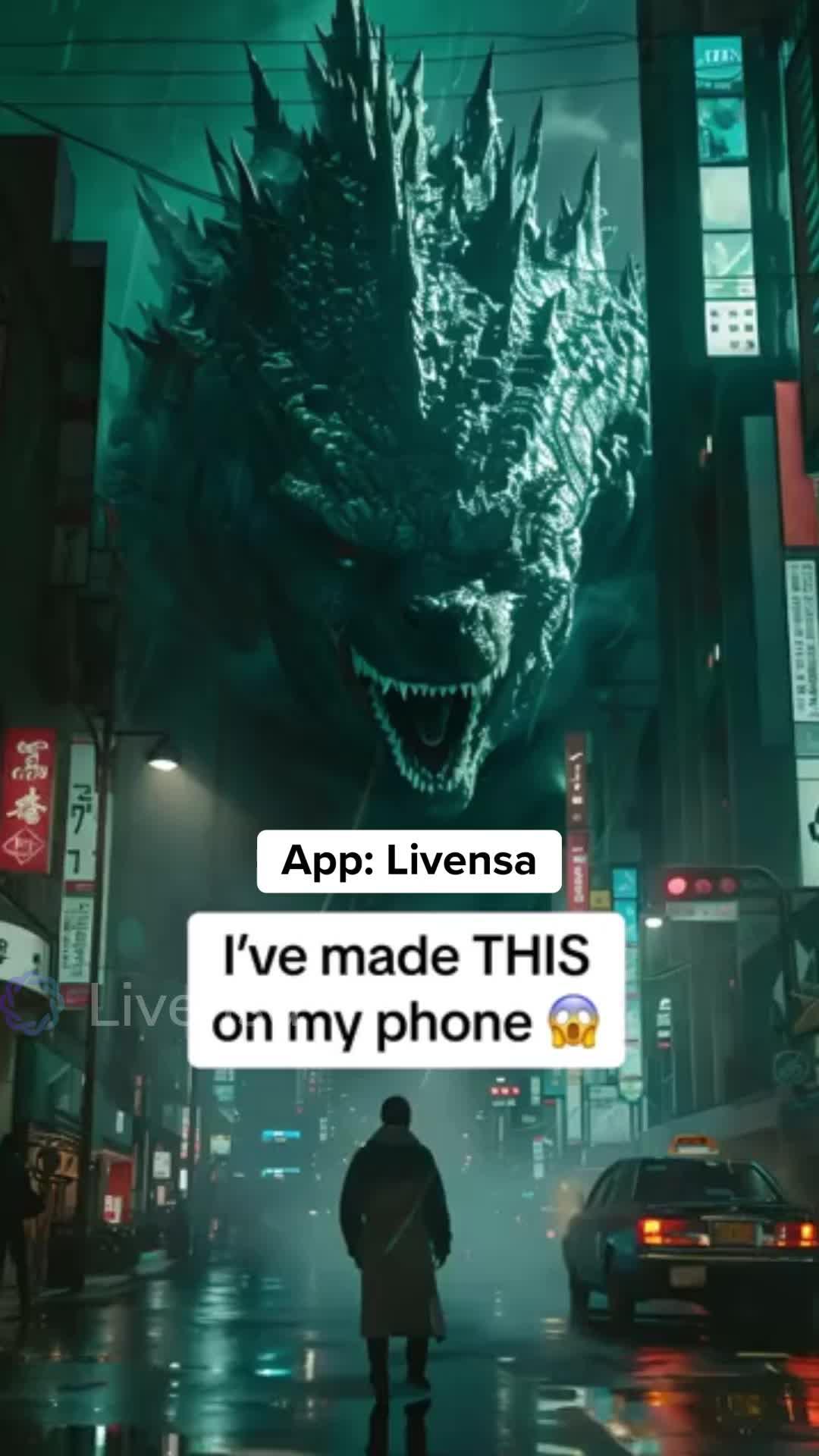Create Al videos with your own words on mobile