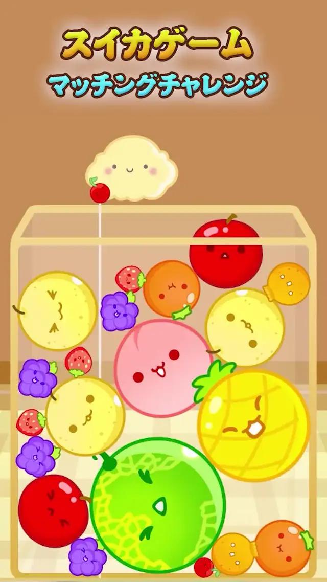 最終目標は合体して大きなスイカになることです!