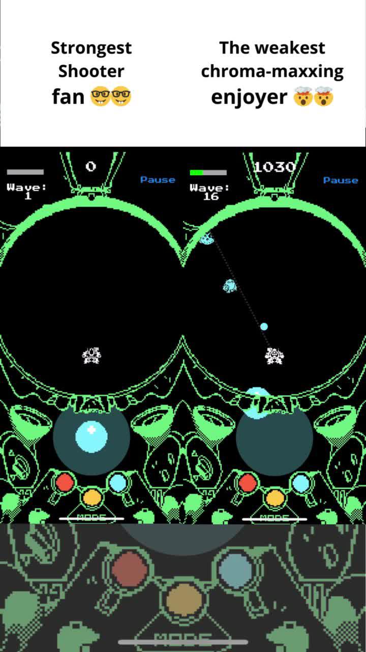 Try this new retro color matching shooter!!!