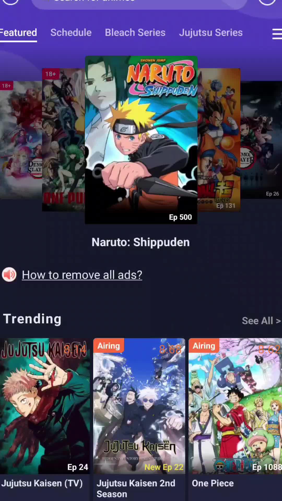 This week's top animes are all here