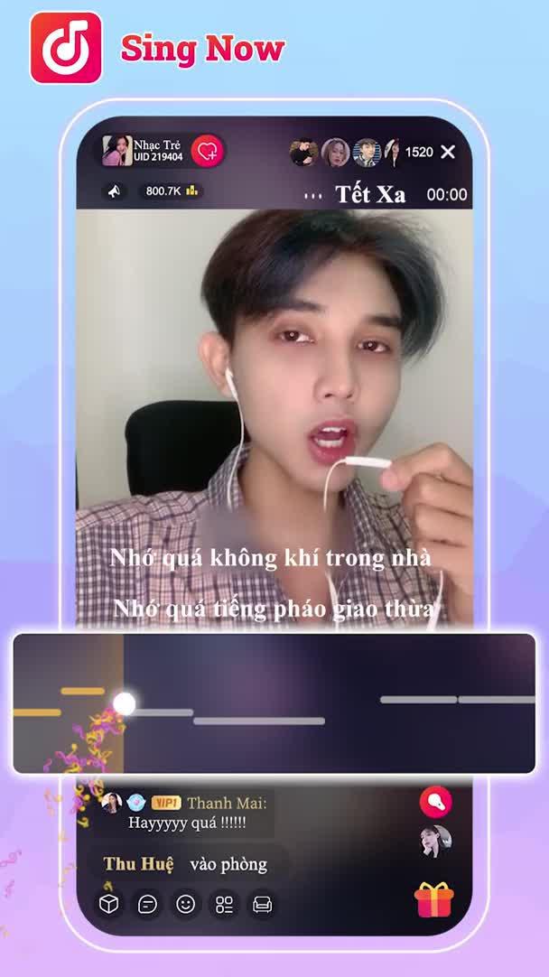 Đến Sing Now cùng hát với tôi nha !