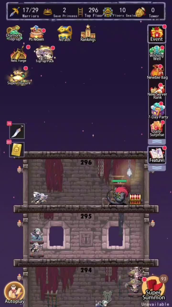Super fun idle tower climbing game