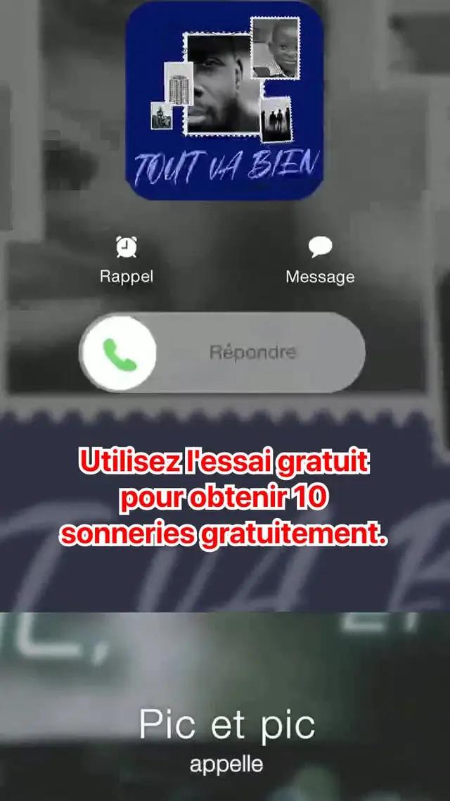 Obtenez une sonnerie gratuite ! ❤