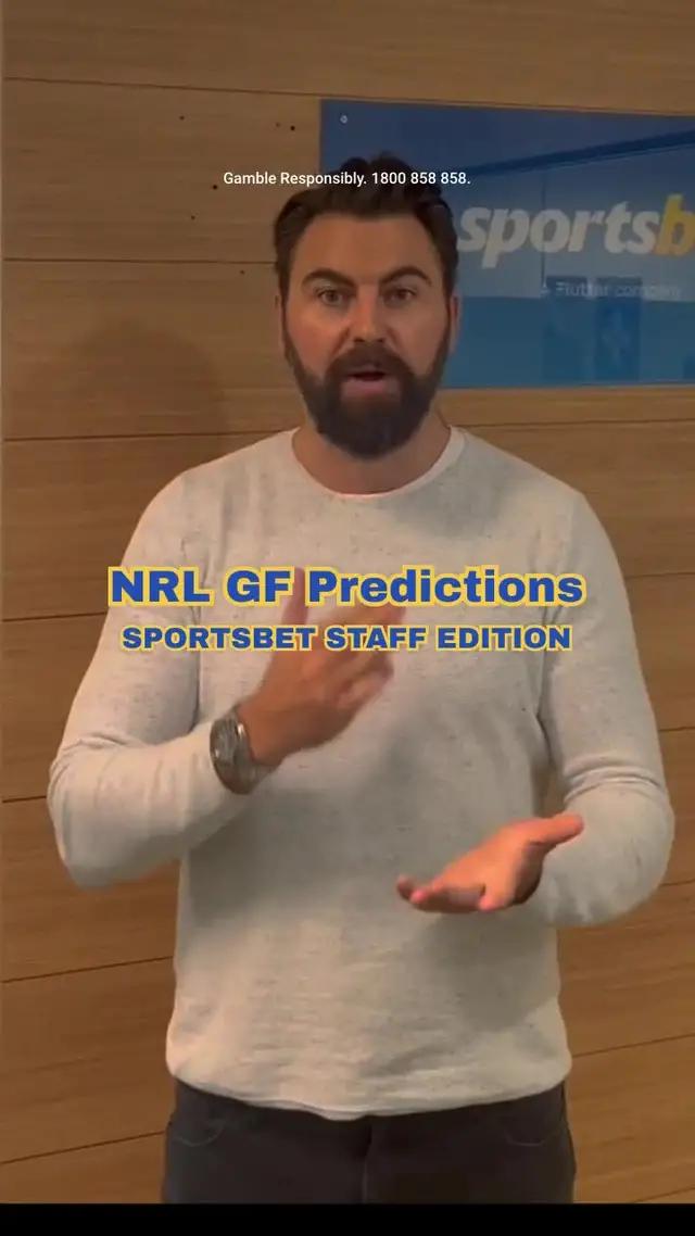 The Sportsbet Sydney office team share their picks for the NRL Grand Final and Clive Churchill