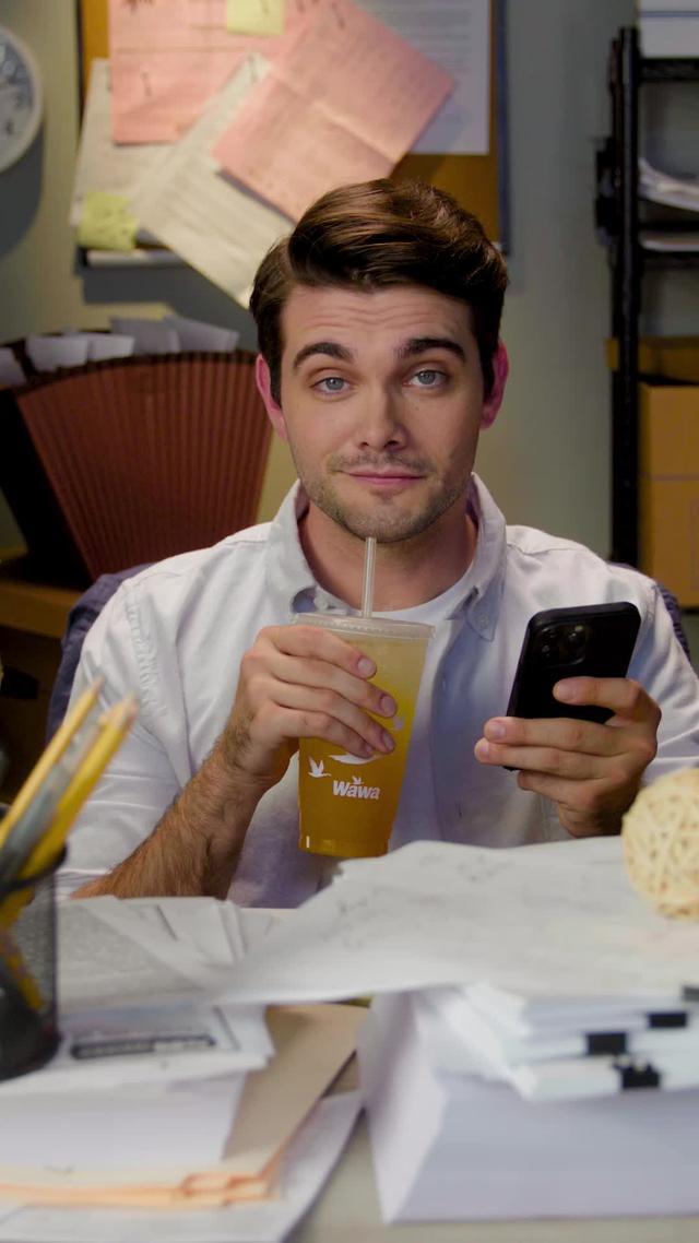 Catchin' waves and a new fave with our NEW Pineapple Bevs. Download the Wawa App to get yours!​