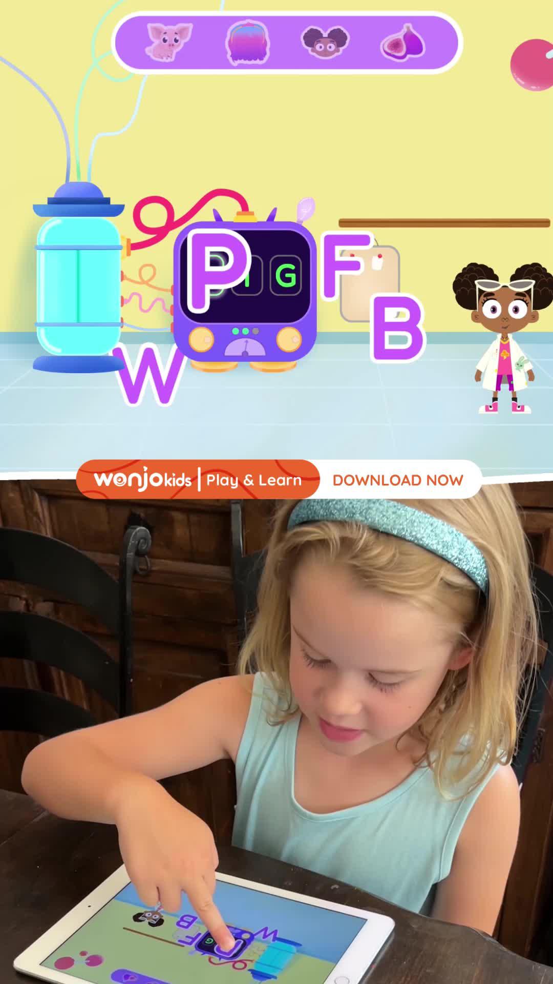 Unlock your child’s potential! Discover a world of learning with interactive games and videos