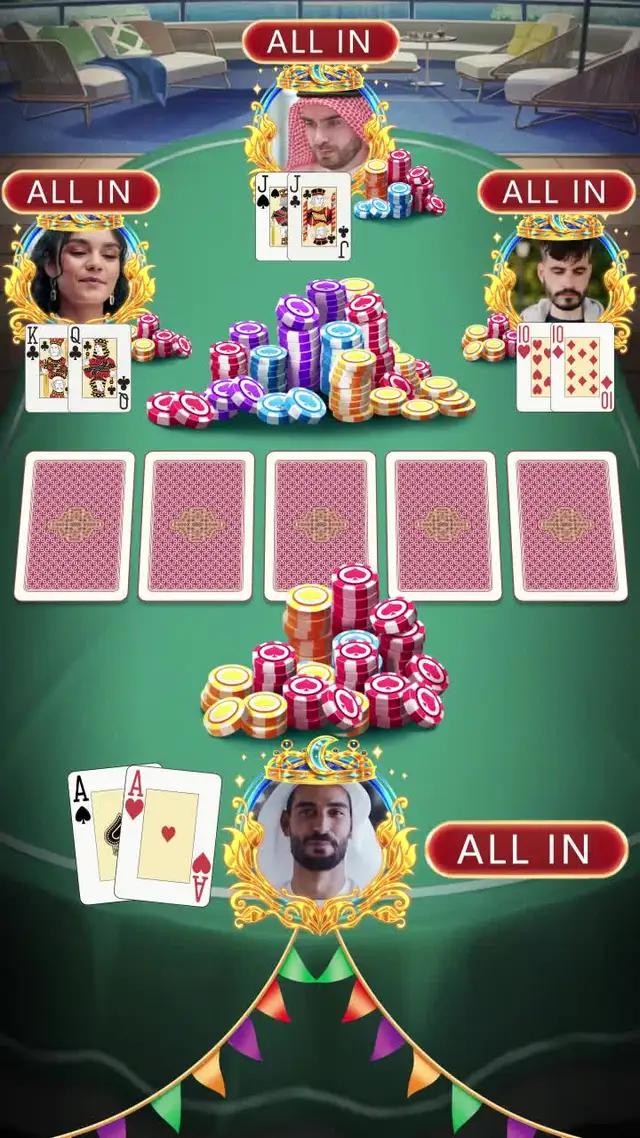 حمل الآن وأظهر مهاراتك في لعبة البوكر تكساس