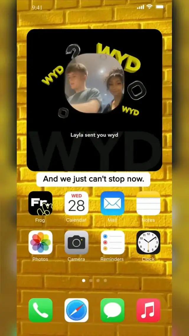 An app for real people to share real moments.