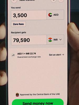 Instant transfers to India