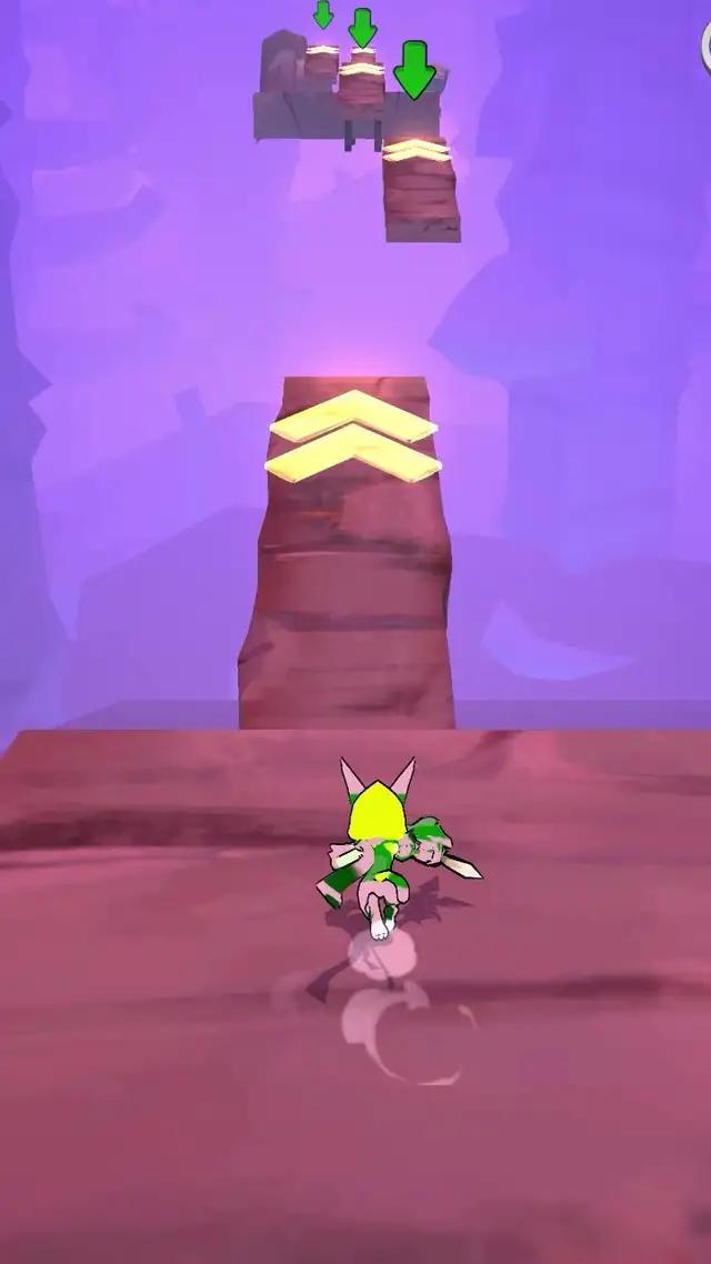 集中註意力，擊敗小怪，跑到終點！