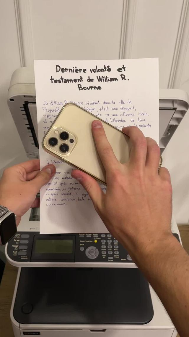 Passer au sans papier avec le scanner PDF.