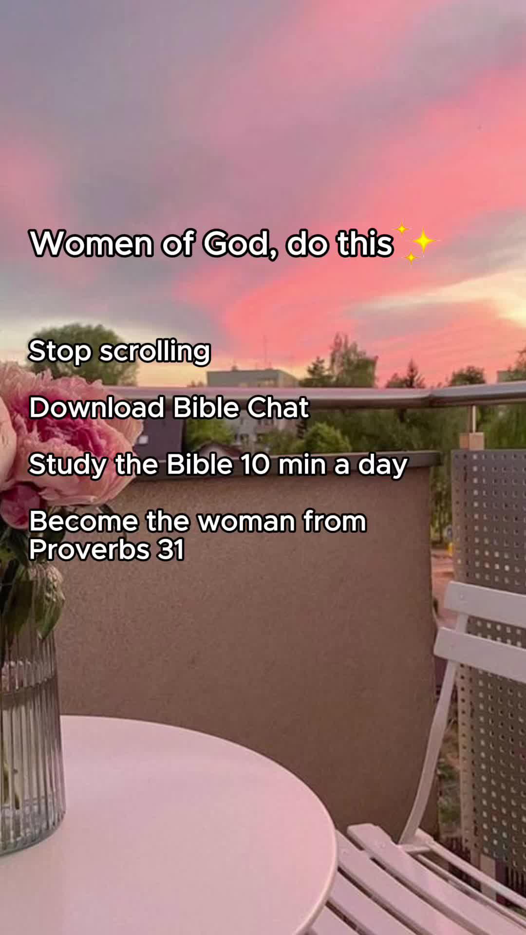 Invest in your faith with Bible Chat. Download and let yourself be guided for a deep connection with God.