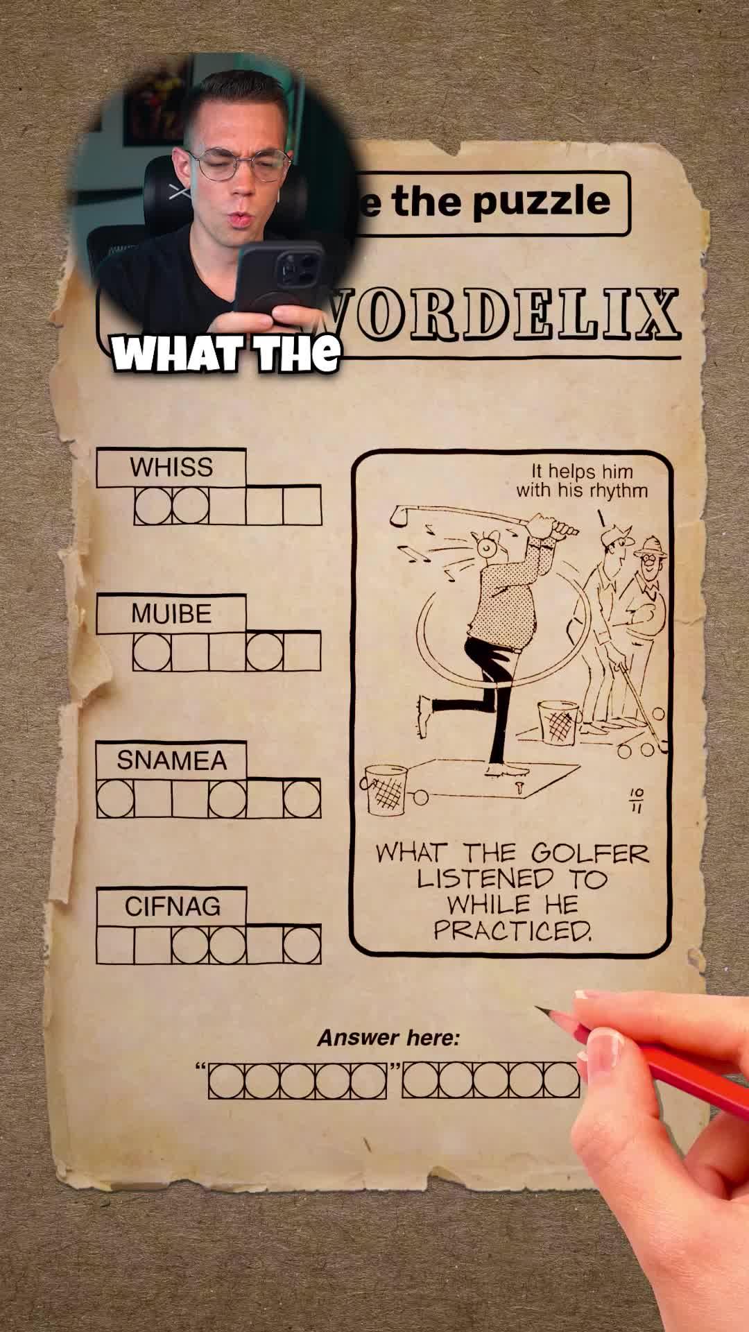 Interesting word puzzle game!