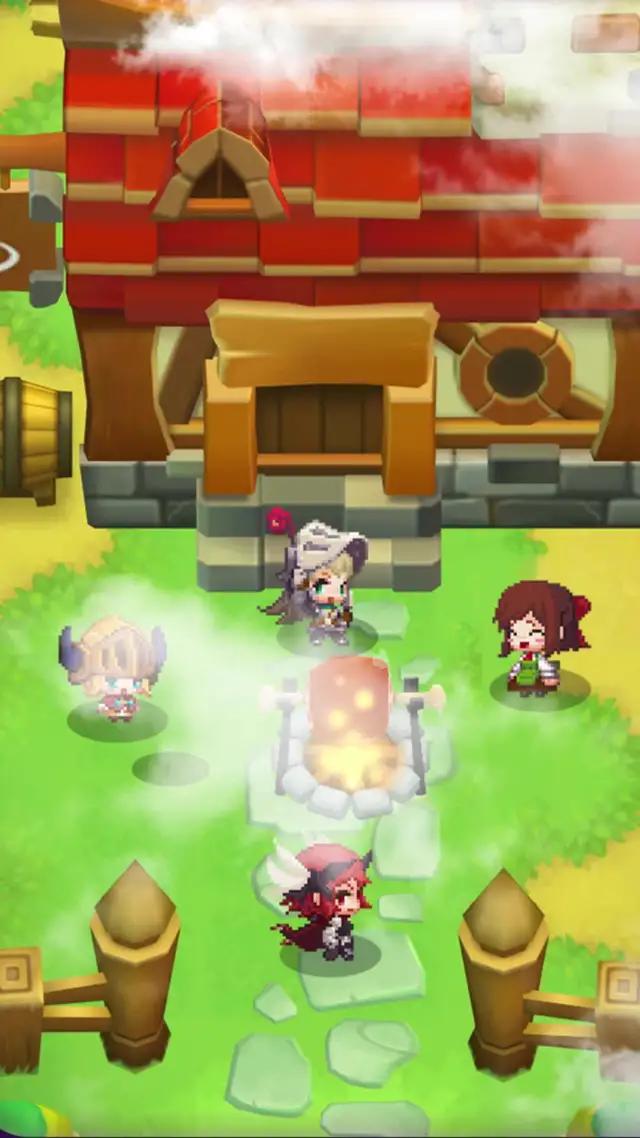 【今なら最大ガチャ50連分のアイテムもらえる】
ドット絵アクションRPGが遂にリリース！