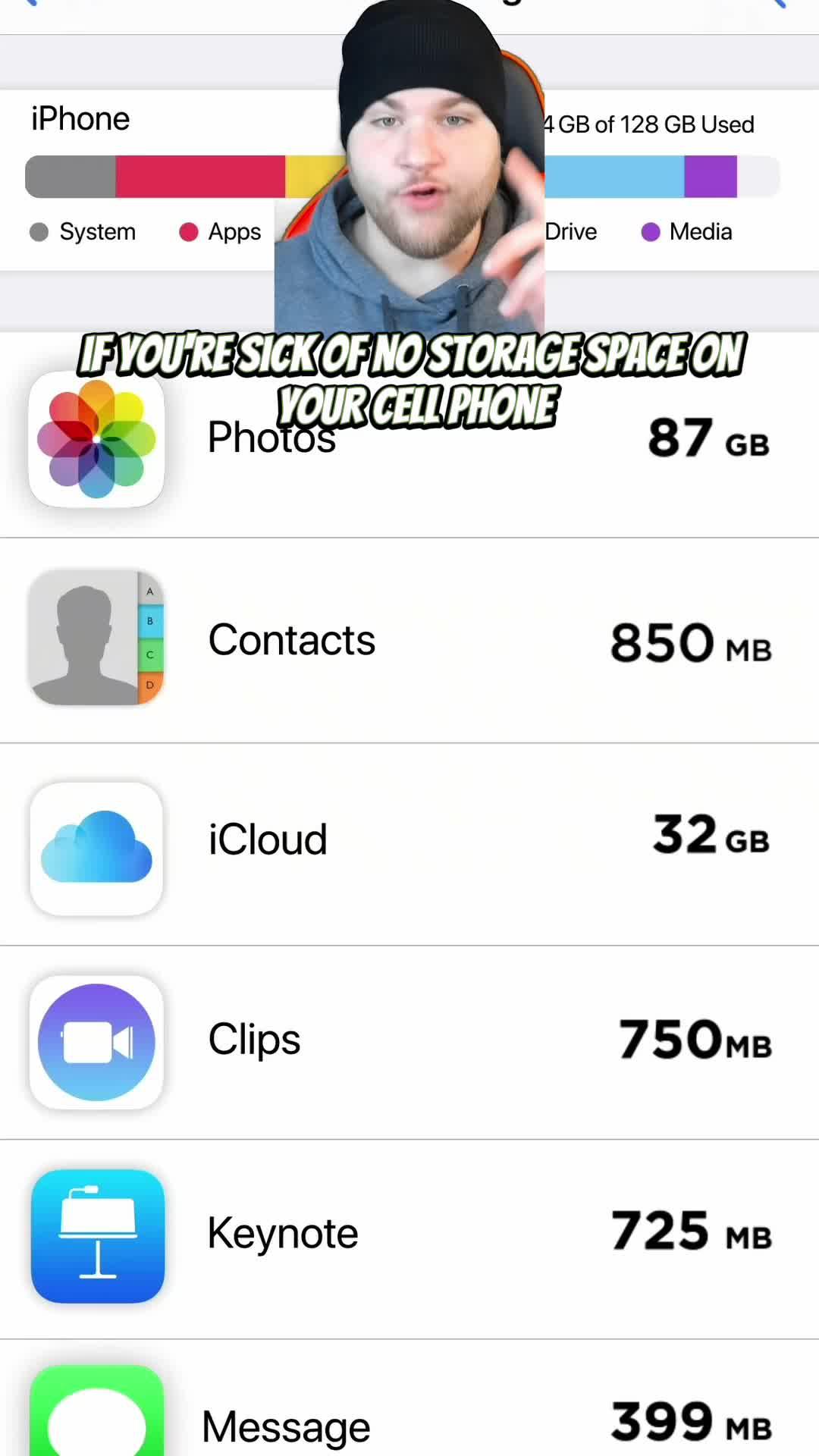 Free up storage fast with Cleanup app!