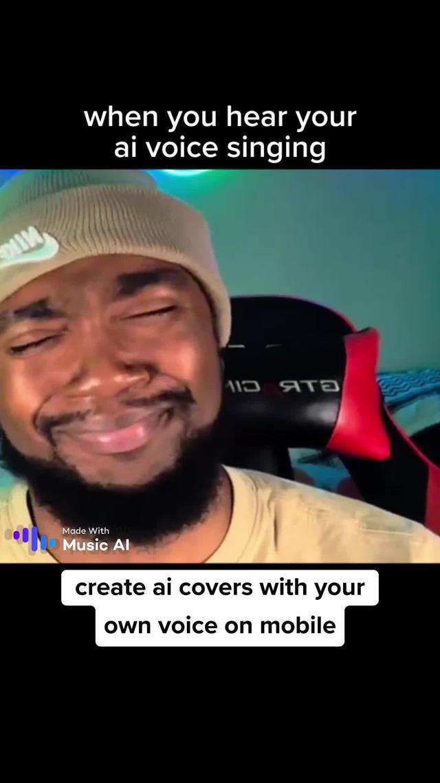 Create AI covers with your own voice on mobile