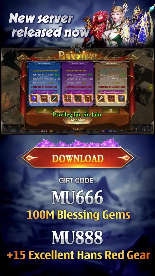 Ankündigung der Spielvorteile 2023