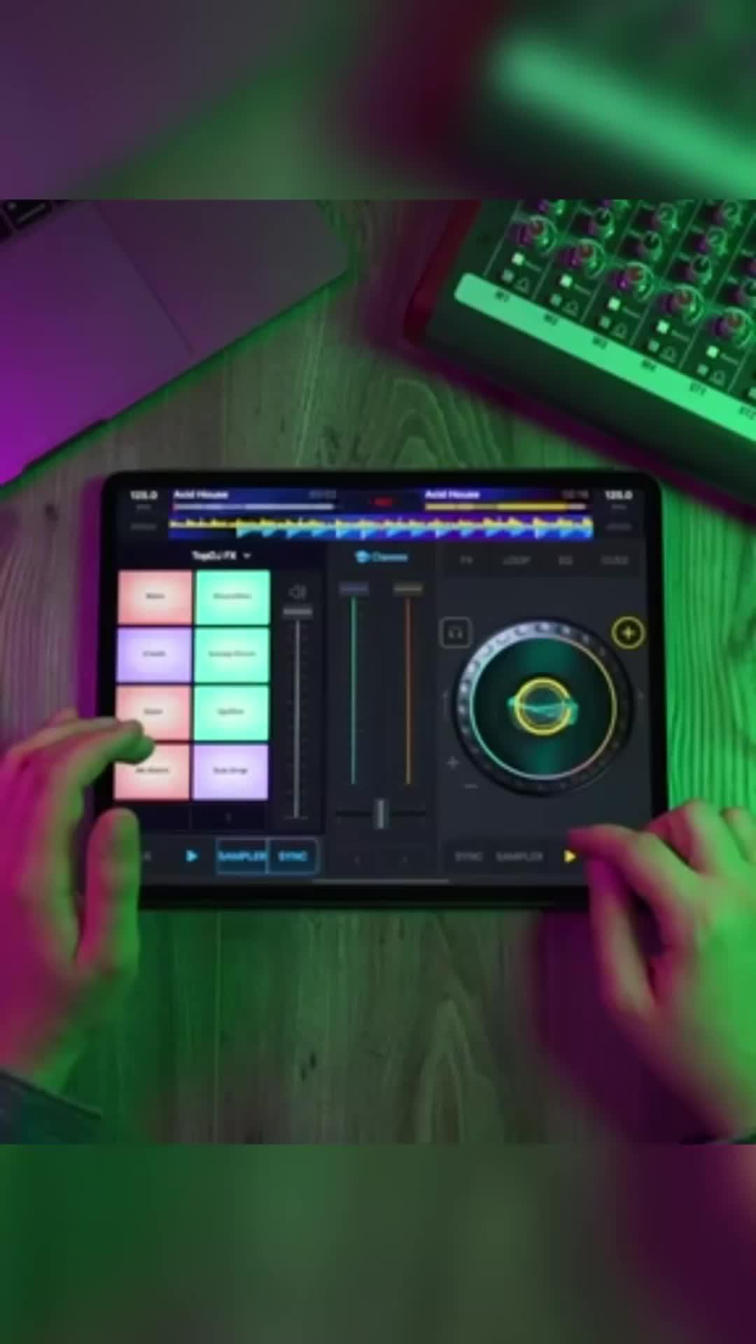 Remix and create rhythm. Choose your favourite beats.