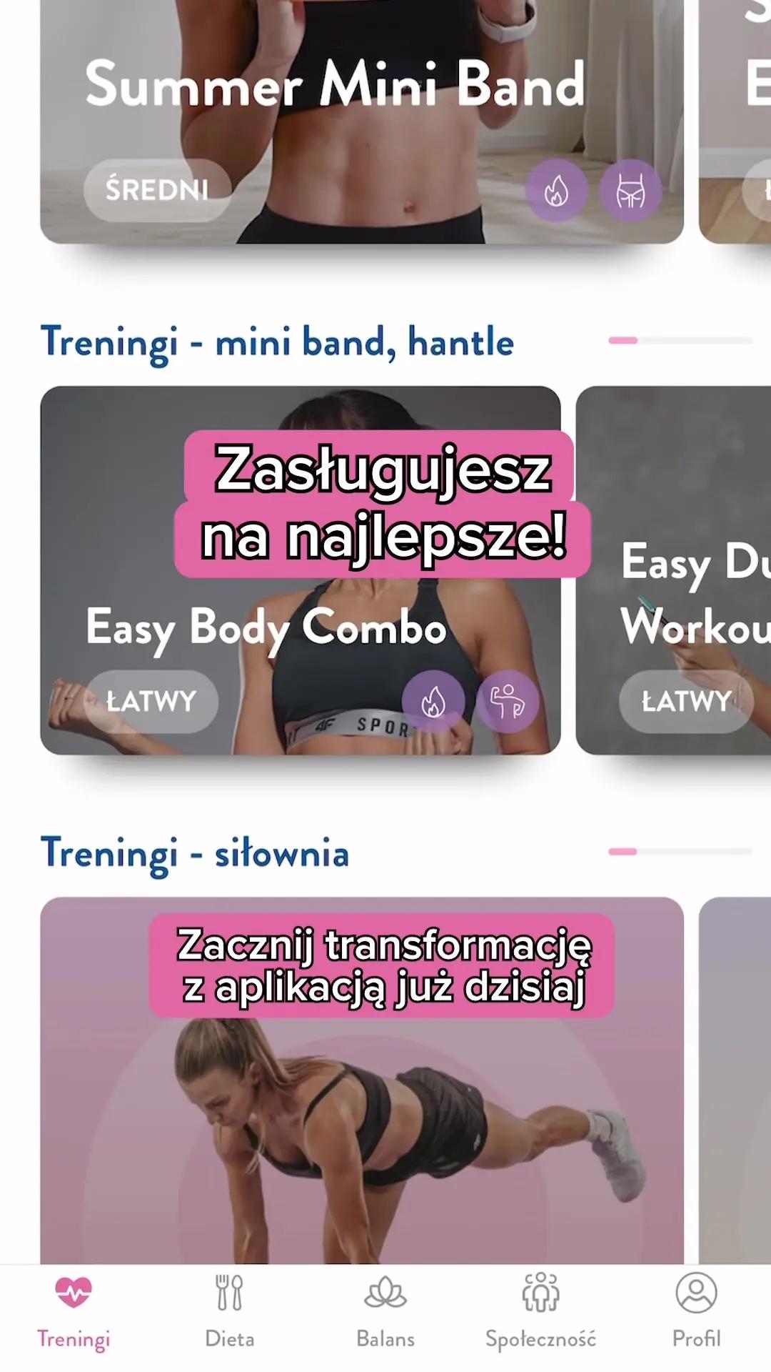 Zasługujesz na najlepsze - nie zwlekaj ❤️ #aplikacja_diet_and_training_by_ann #cwiczeniawdomu #trening #treningwdomu 
