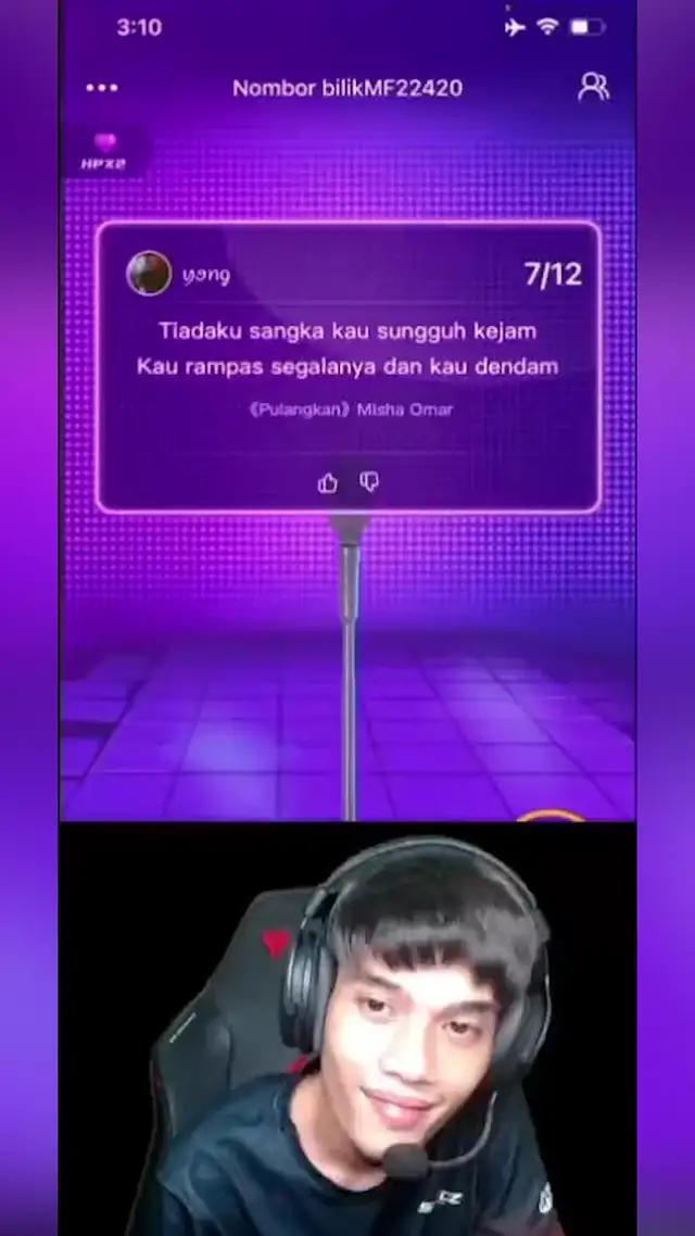 Jom, bermain Rampas Mikrofon, memang menarik~