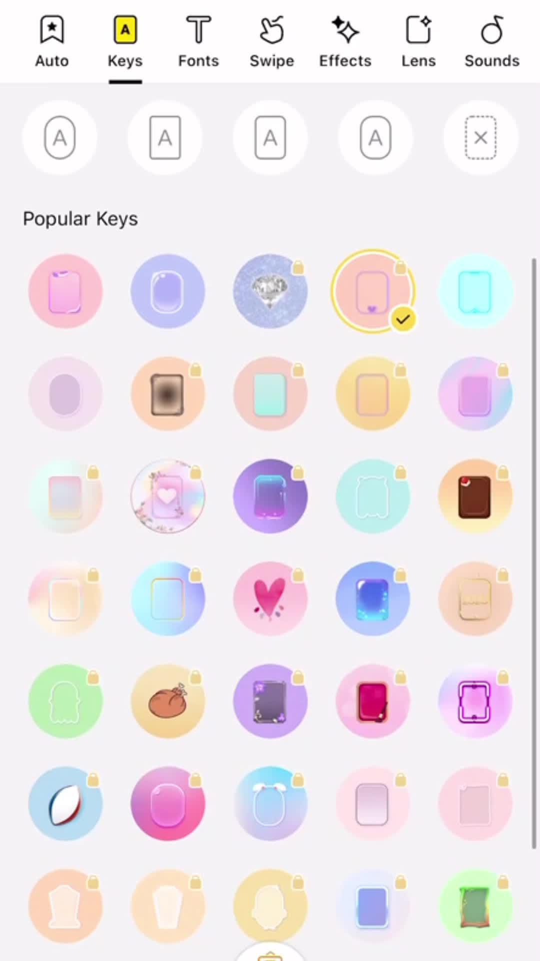 A very popular fully customized keyboard recently