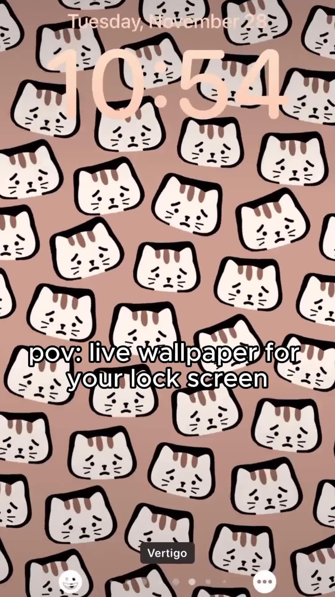 Live wallpaper for your lock screen