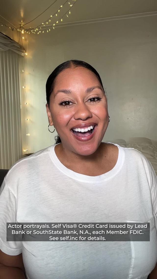 Start building your credit now!