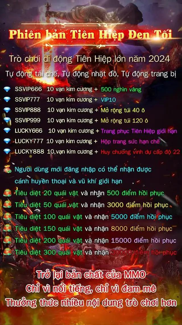 Đăng nhập tặng ngay 10 tỷ kim cương