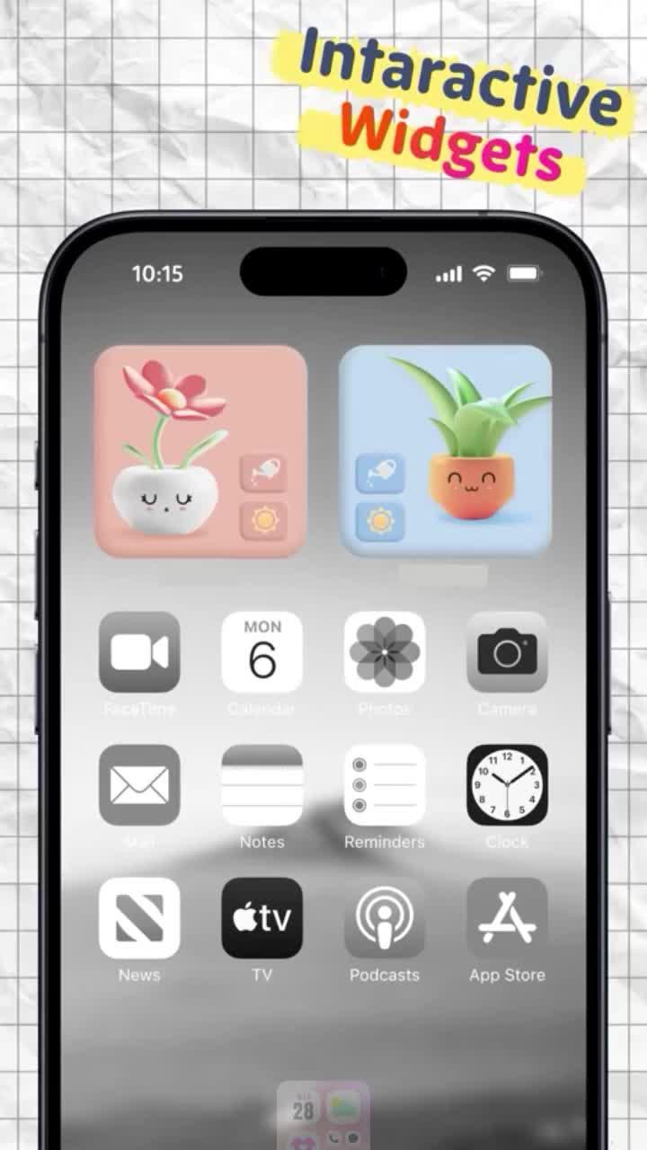 Set exclusive widgets & themes for your Phone