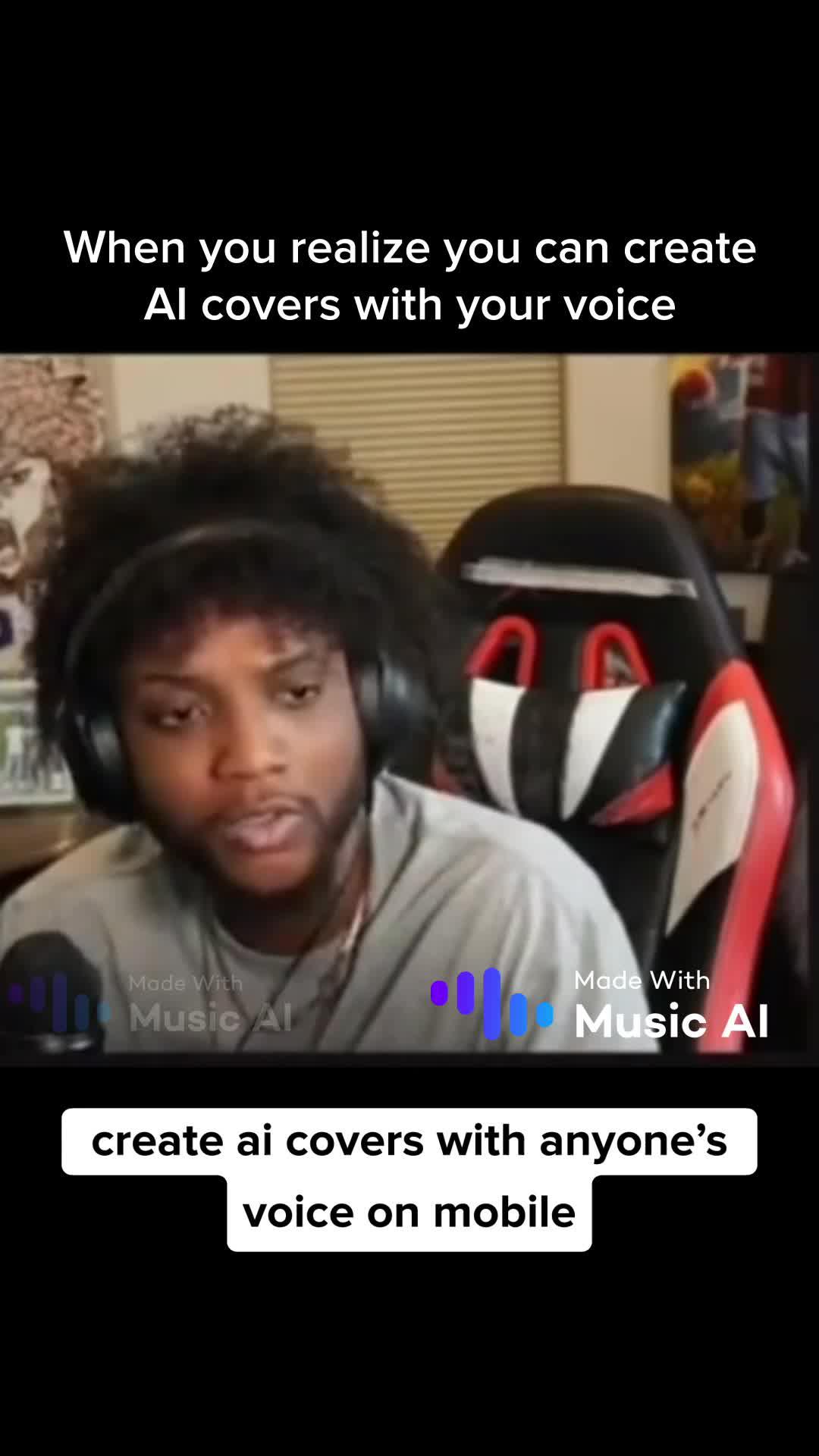 Create AI covers with your own voice on mobile