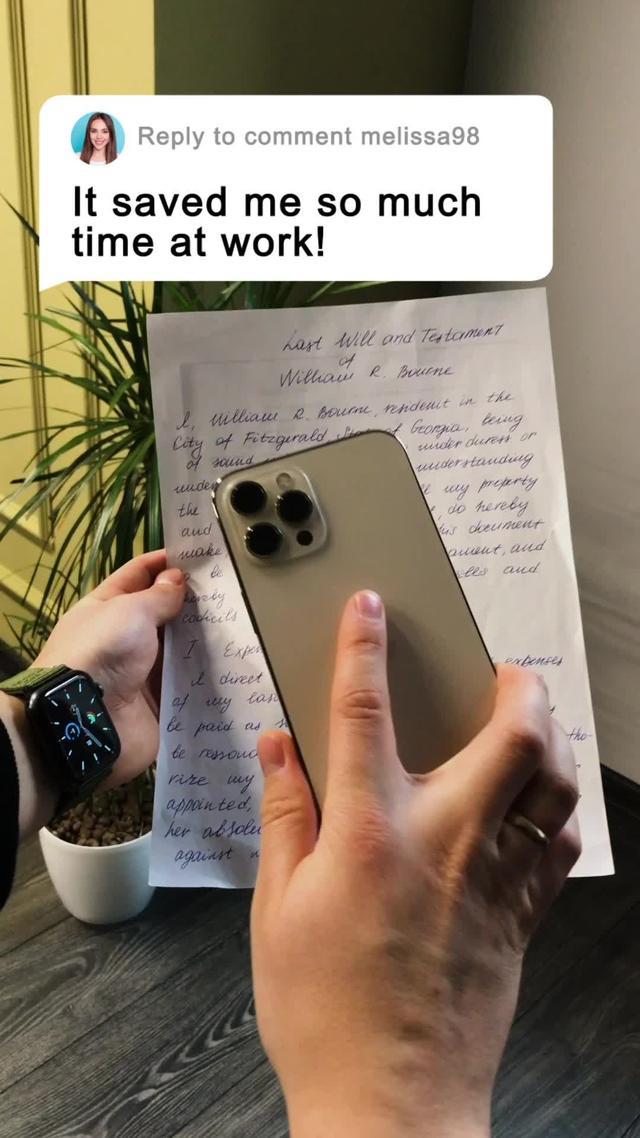 Transform your phone into portable scanner.