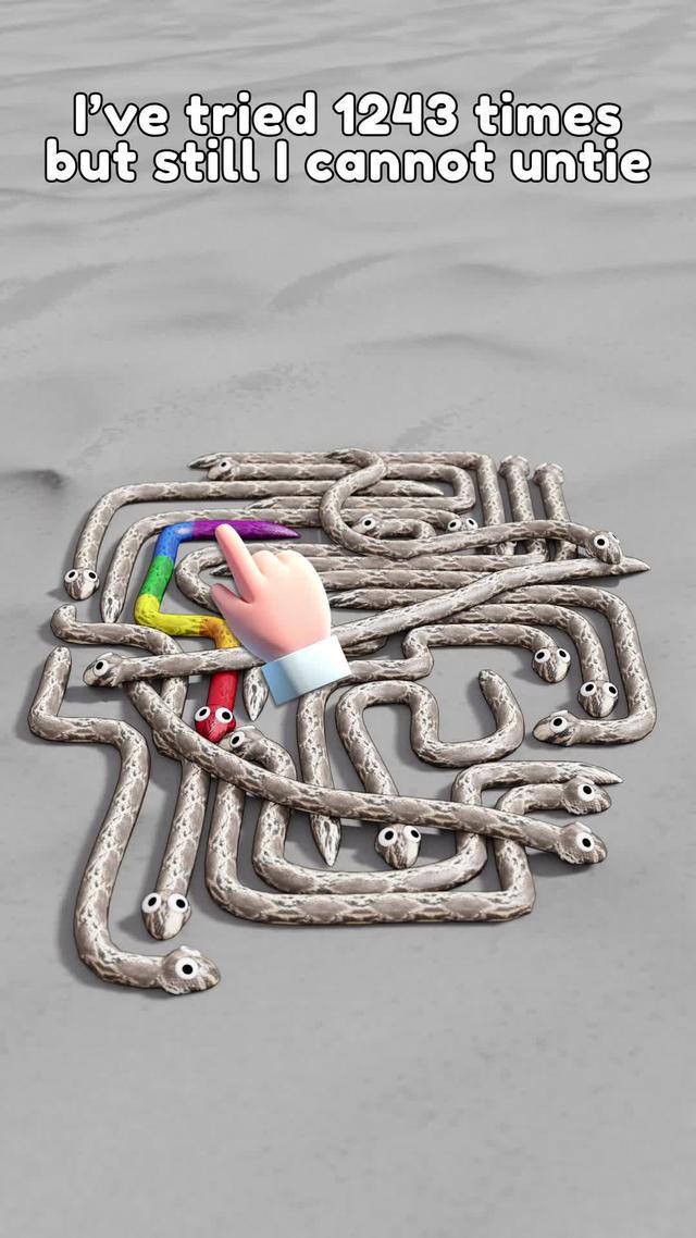 Untangle the snakes!