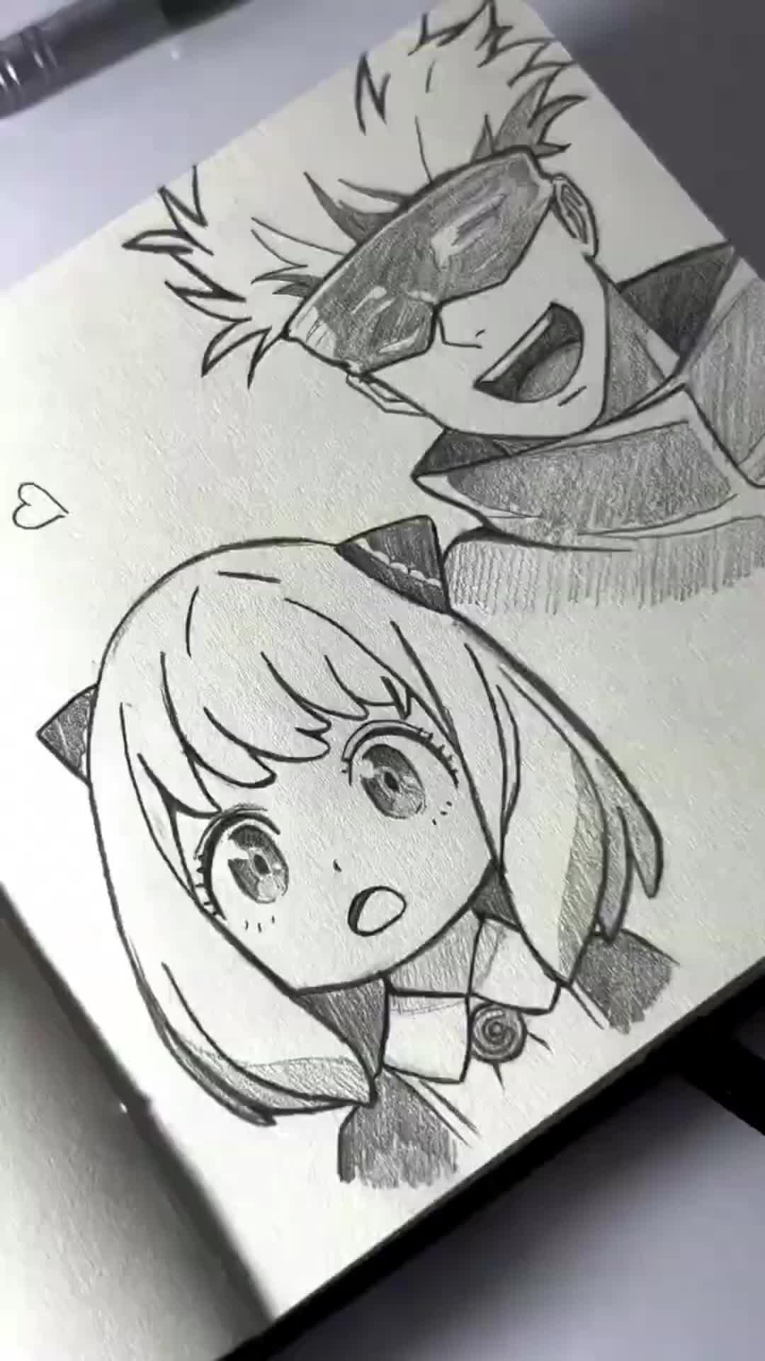 Make a sketch and paint it