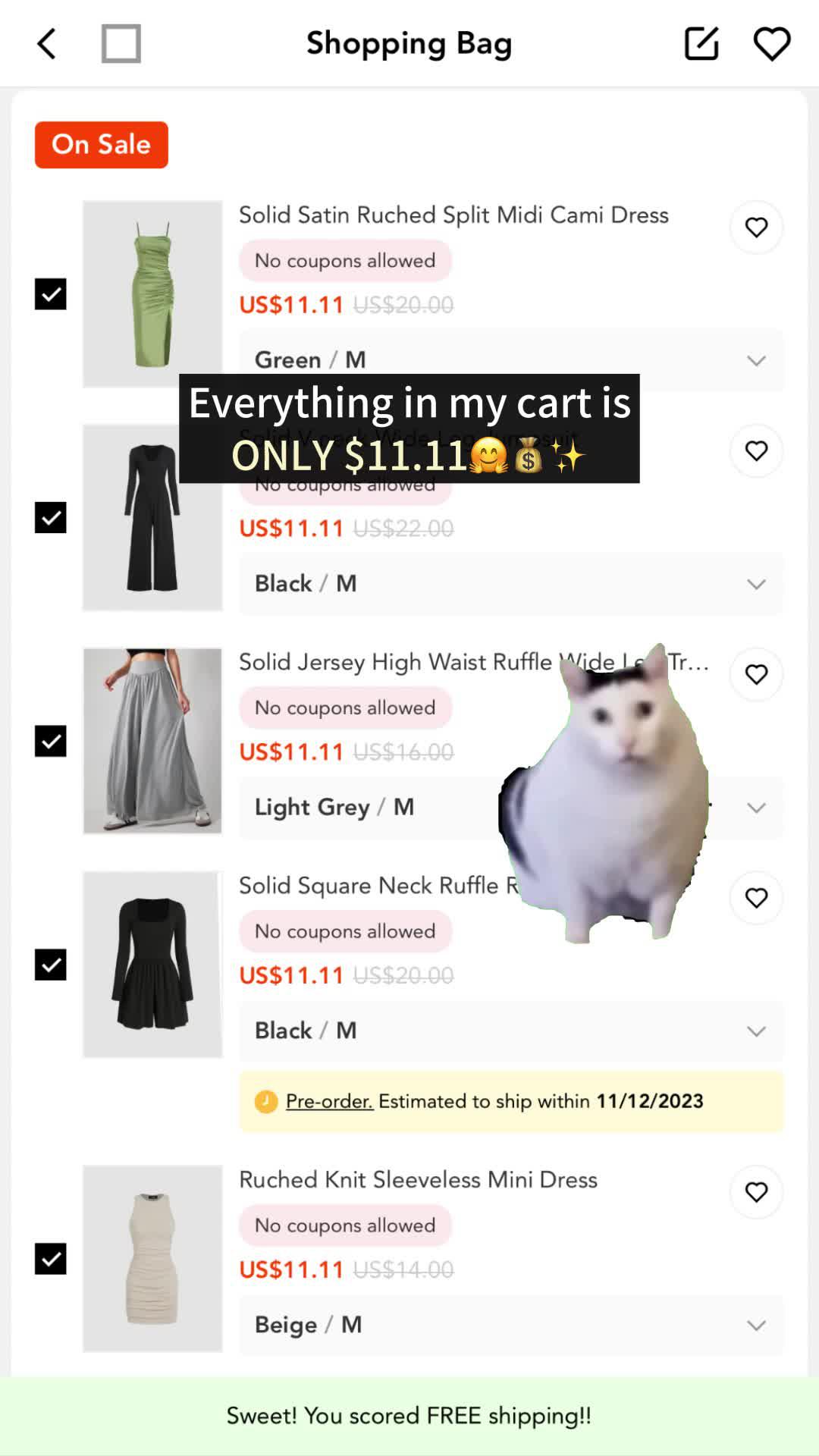 Make a wish! Shop the $11.11 sale zone and get your fav looks for less!