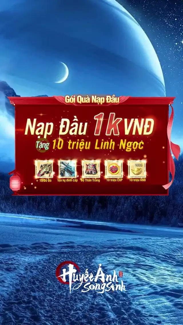 Tặng 150 tỷ và VIP MIỄN PHÍ cho toàn server, sướng ghê