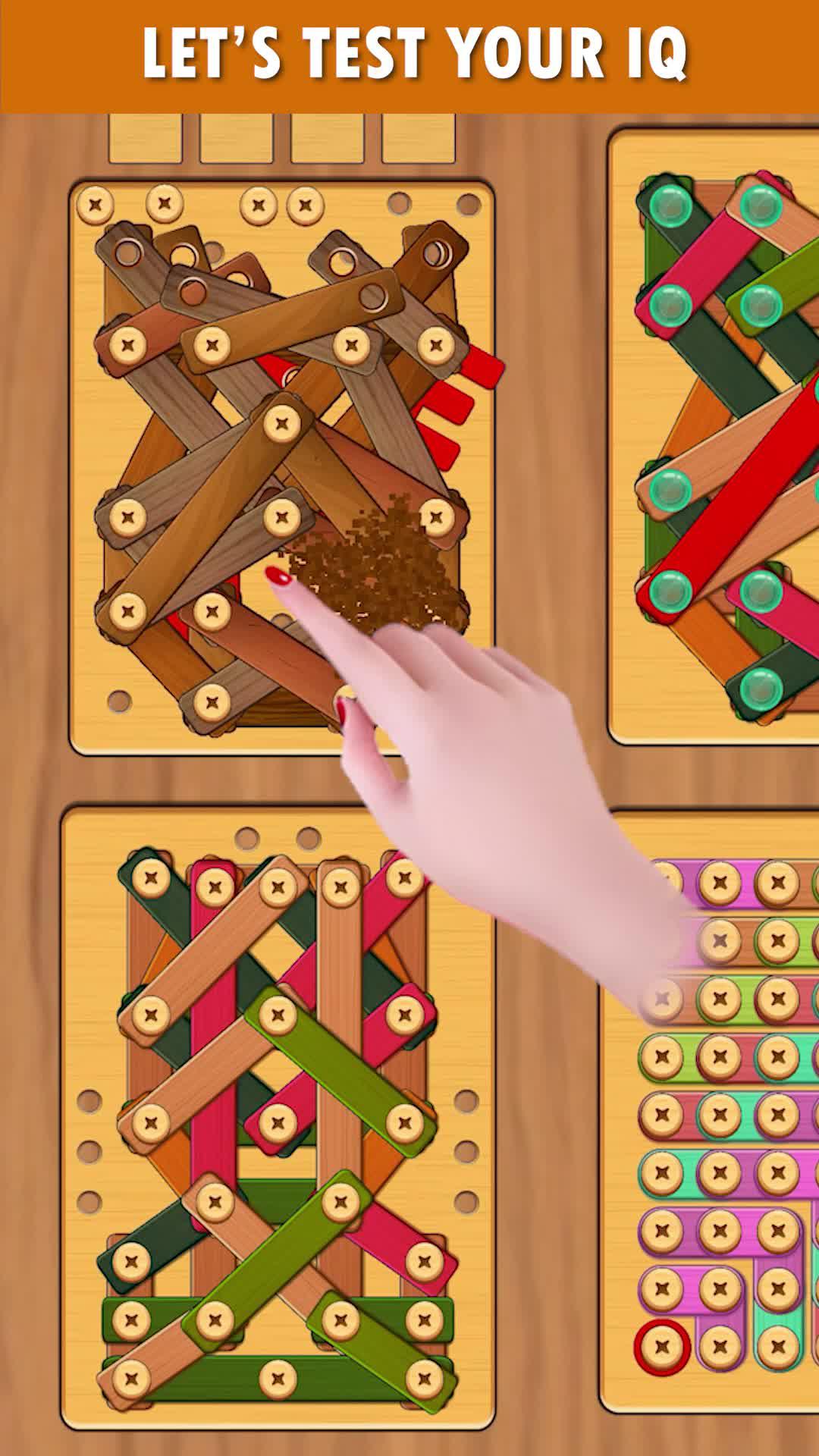 Can you screw all the nuts?